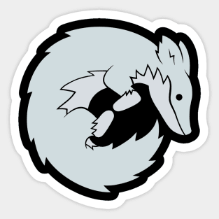 The White Wolf Sticker